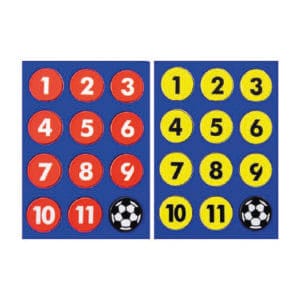 Magneet set genummerd