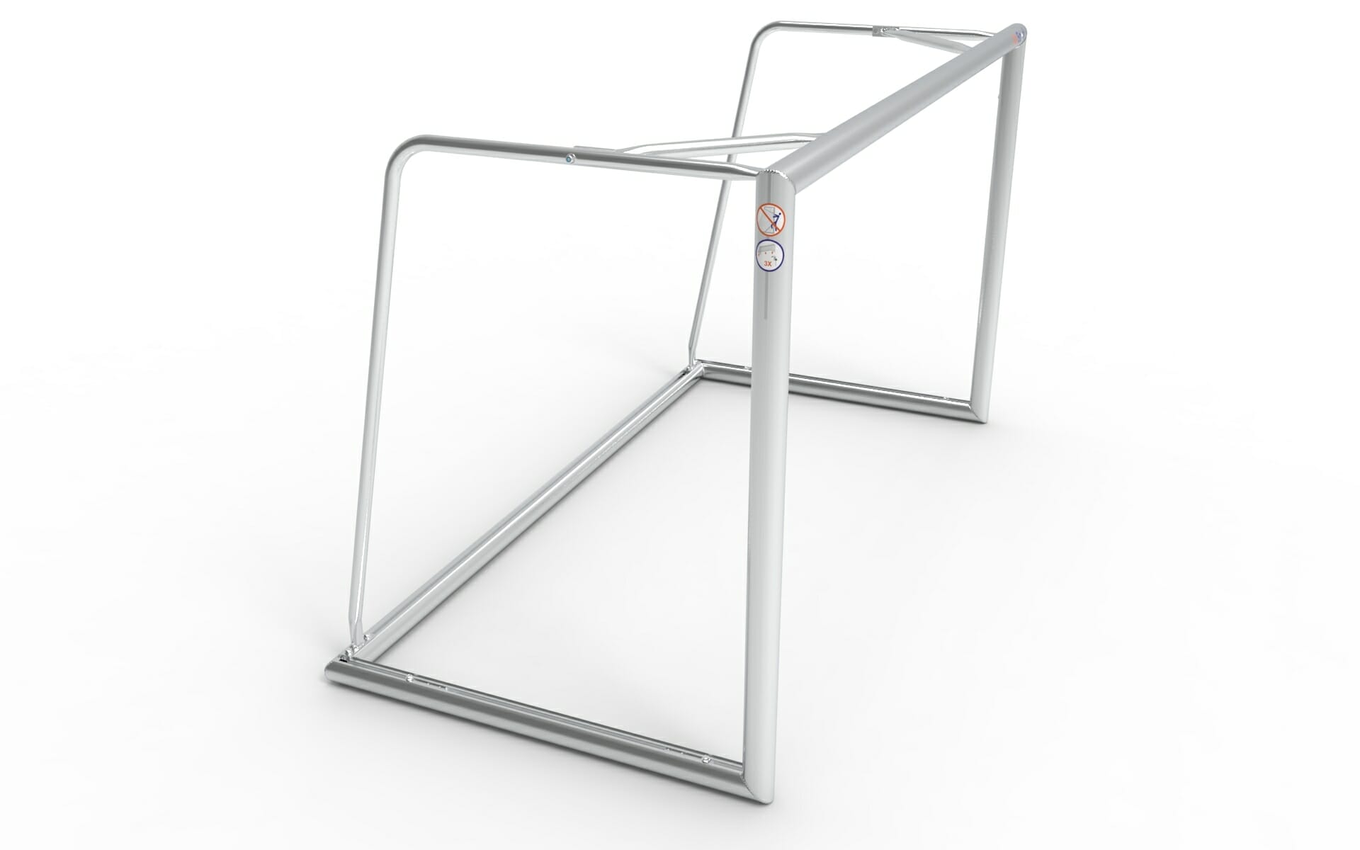 Voetbaldoel Demontabel (2,00 x 1,20 x 0,75 x 1,00m) - Afbeelding 4