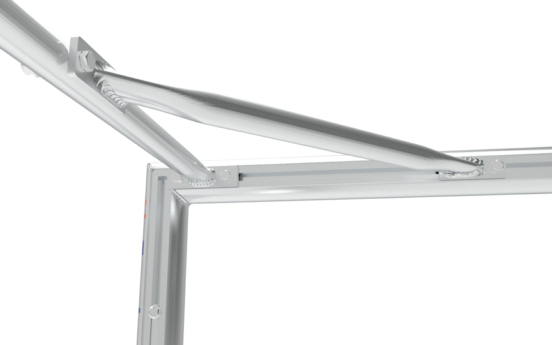 Voetbaldoel Demontabel (2,00 x 1,20 x 0,75 x 1,00m) - Afbeelding 5