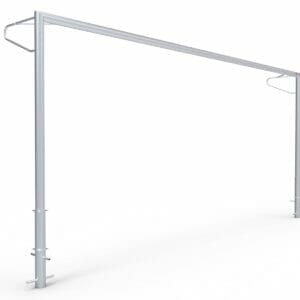 Vaststaand Doel Demontabel (7,32 x 2,44 x 0,80m)