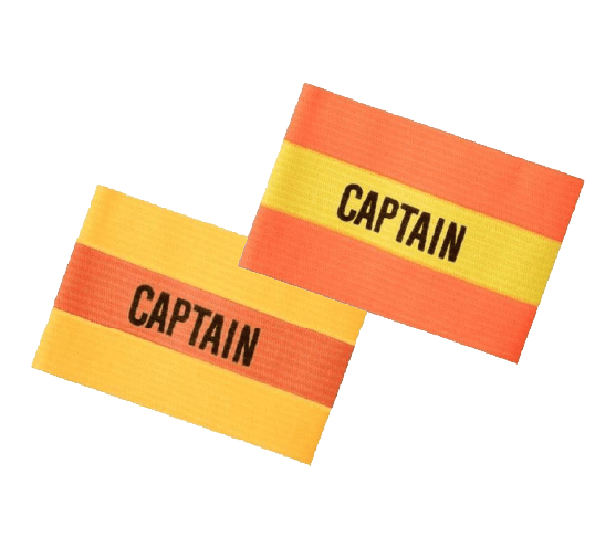 Aanvoerdersband Fluor "CAPTAIN"