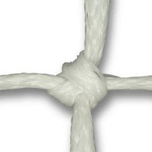 Set van 2 geknoopte Doelnetten 7,50m x 2,50m