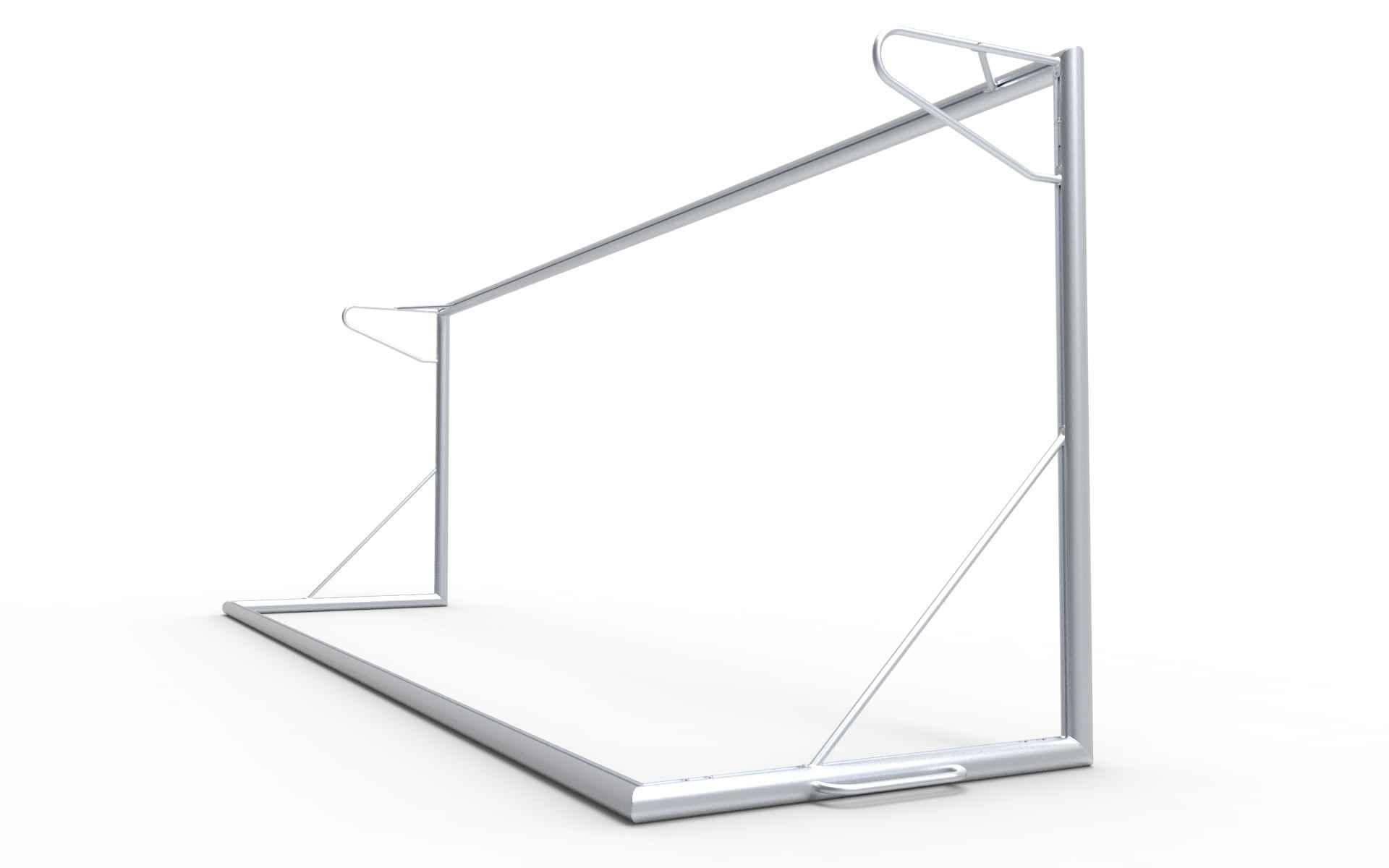 Voetbaldoel Demontabel (7,32 x 2,44 x 0,80 x 1,70m) - Afbeelding 2